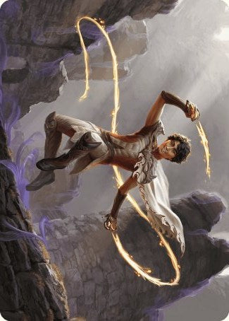 {A} Kellan, the Fae-Blooded Art Card [Wilds of Eldraine Art Series][AWOE 039]