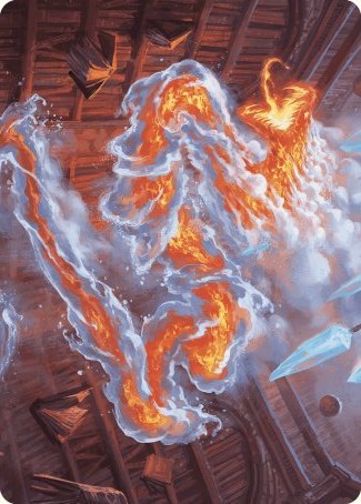 {A} Scalding Viper Art Card [Wilds of Eldraine Art Series][AWOE 041]