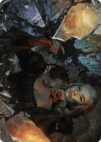 {A} Prophetic Prism Art Card [Wilds of Eldraine Art Series][AWOE 045]