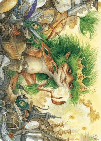 {A} Knickknack Ouphe Art Card [Wilds of Eldraine Art Series][AWOE 050]