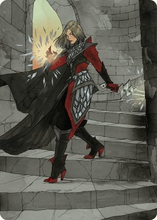 {A} Rowan, Scion of War Art Card (59/81) [Wilds of Eldraine Art Series][AWOE 059]