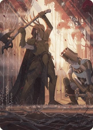 {A} Karmic Justice Art Card [Wilds of Eldraine Art Series][AWOE 062]