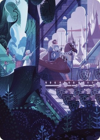 {A} As Foretold Art Card [Wilds of Eldraine Art Series][AWOE 064]