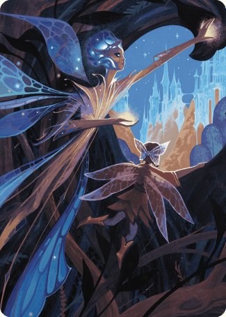 {A} Kindred Discovery Art Card [Wilds of Eldraine Art Series][AWOE 067]