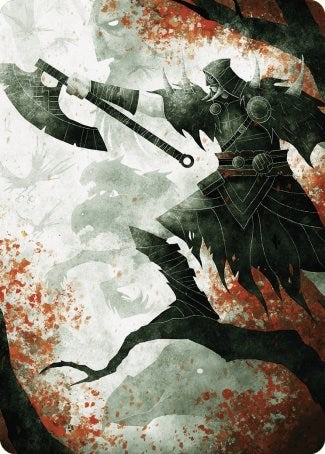 {A} Garruk's Uprising Art Card [Wilds of Eldraine Art Series][AWOE 072]