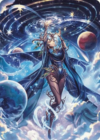 {A} Omniscience Anime Art Card [Wilds of Eldraine Art Series][AWOE 078]
