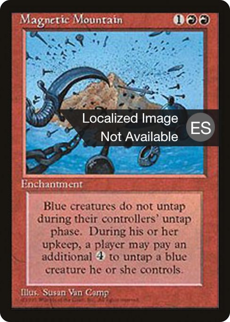 {F} Magnetic Mountain [Fourth Edition (Foreign Black Border)][FBB 4ED 209]