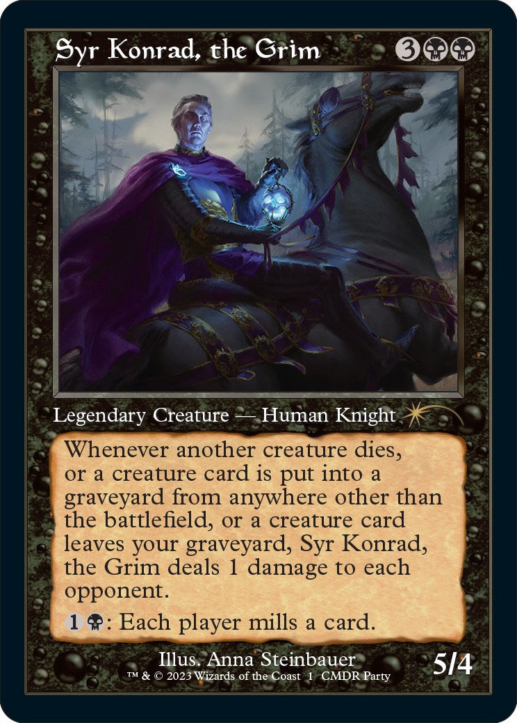 {R} Syr Konrad, the Grim (Retro) [MagicFest 2023][PA MFP 001]