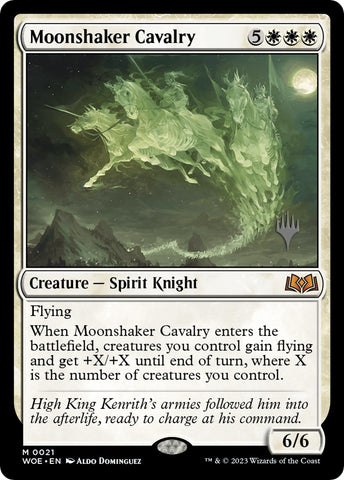 {@R} Moonshaker Cavalry (Promo Pack) [Wilds of Eldraine Promos][PP WOE 021]