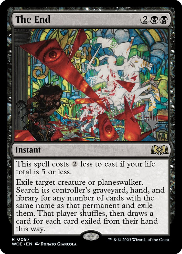{@R} The End (Promo Pack) [Wilds of Eldraine Promos][PP WOE 087]