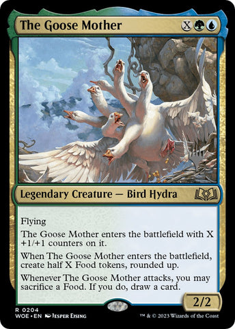 {@R} The Goose Mother (Promo Pack) [Wilds of Eldraine Promos][PP WOE 204]