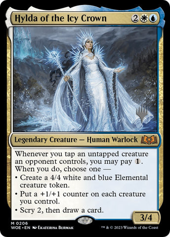 {@R} Hylda of the Icy Crown (Promo Pack) [Wilds of Eldraine Promos][PP WOE 206]