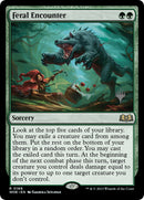 {@R} Feral Encounter (Promo Pack) [Wilds of Eldraine Promos][PP WOE 169]