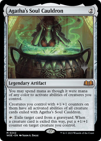 {@R} Agatha's Soul Cauldron (Promo Pack) [Wilds of Eldraine Promos][PP WOE 242]