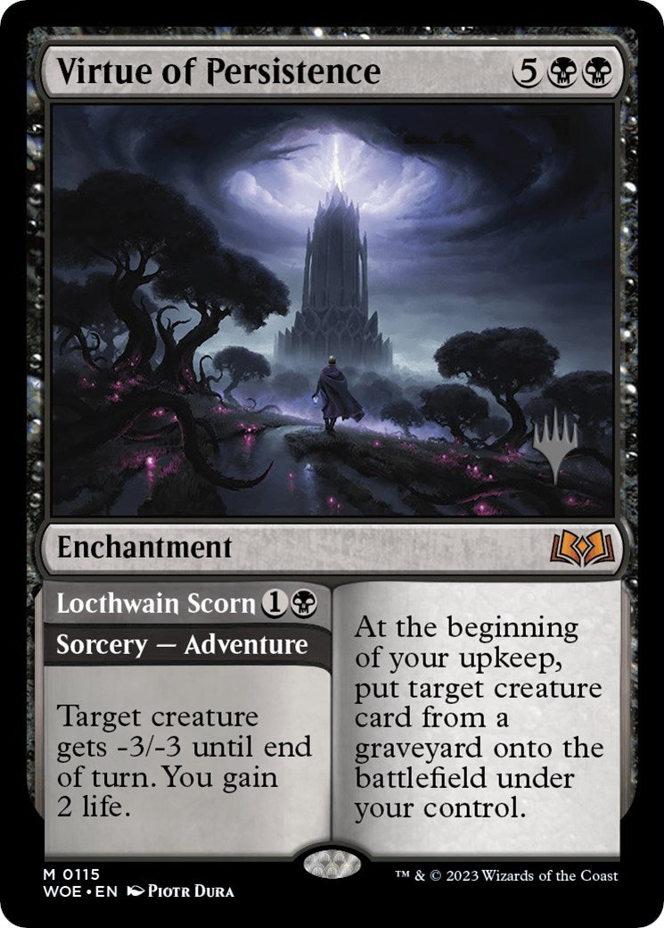 {@R} Virtue of Persistence (Promo Pack) [Wilds of Eldraine Promos][PP WOE 115]