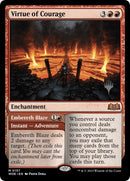 {@R} Virtue of Courage //Embereth Blaze (Promo Pack) [Wilds of Eldraine Promos][PP WOE 157]