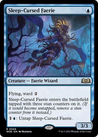 {@R} Sleep-Cursed Faerie (Promo Pack) [Wilds of Eldraine Promos][PP WOE 066]