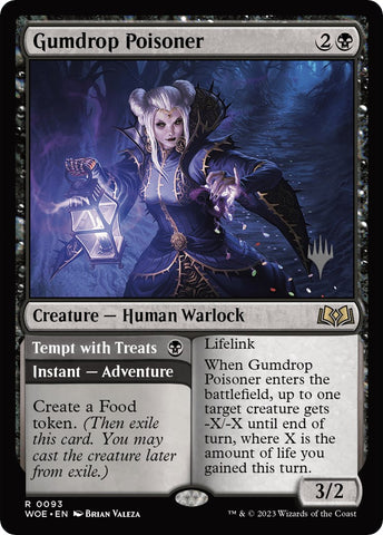 {@R} Gumdrop Poisoner // Gumdrop Poisoner (Promo Pack) [Wilds of Eldraine Promos][PP WOE 093]