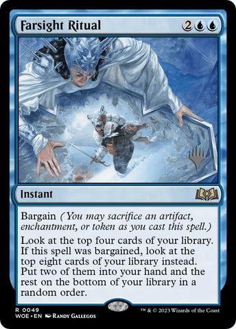 {@R} Farsight Ritual (Promo Pack) [Wilds of Eldraine Promos][PP WOE 049]