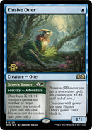 {@R} Elusive Otter // Grove's Bounty [Wilds of Eldraine Prerelease Promos][PR WOE 225]