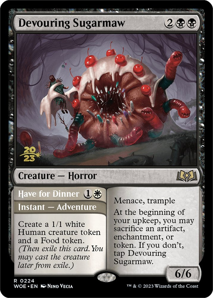 {@R} Devouring Sugarmaw // Have for Dinner [Wilds of Eldraine Prerelease Promos][PR WOE 224]