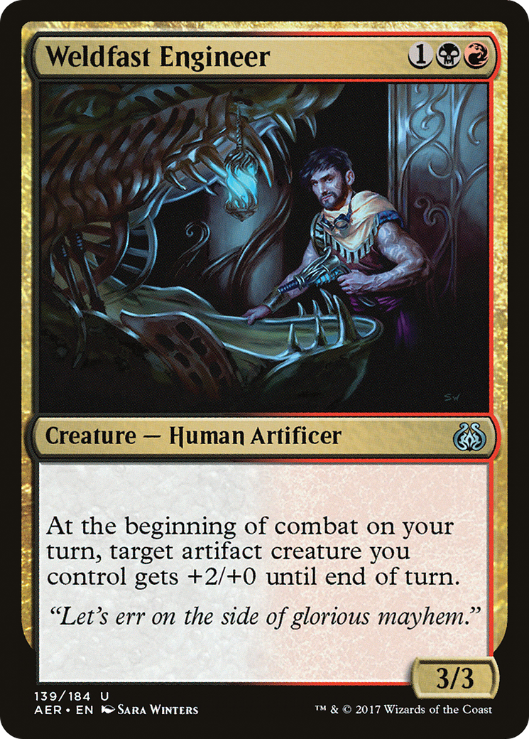 {C} Weldfast Engineer [Aether Revolt][AER 139]