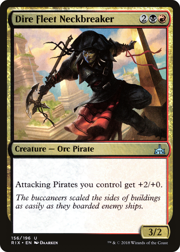 {C} Dire Fleet Neckbreaker [Rivals of Ixalan][RIX 156]