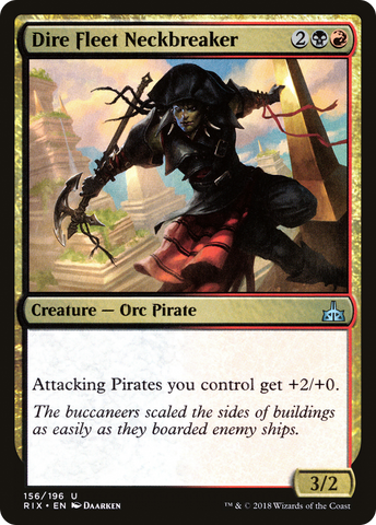 {C} Dire Fleet Neckbreaker [Rivals of Ixalan][RIX 156]
