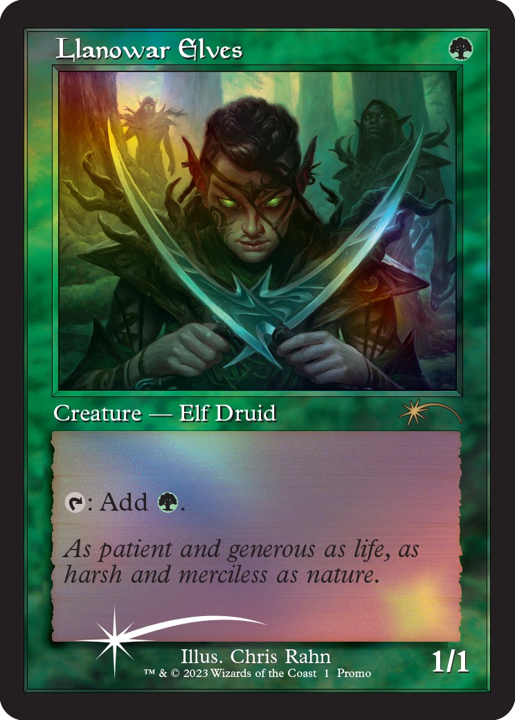 {R} Llanowar Elves (Retro) [Media Promos][PA PRM 001]
