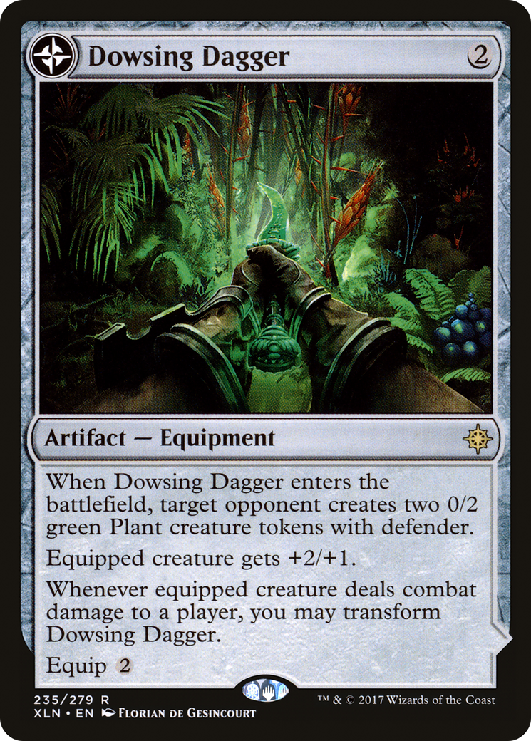 {R} Dowsing Dagger // Lost Vale [Ixalan][XLN 235]