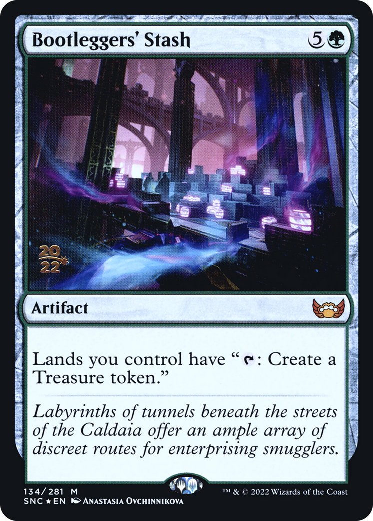 {R} Bootleggers' Stash [Streets of New Capenna Prerelease Promos][PR SNC 134]