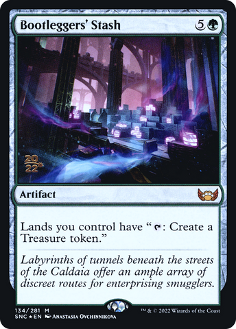 {R} Bootleggers' Stash [Streets of New Capenna Prerelease Promos][PR SNC 134]