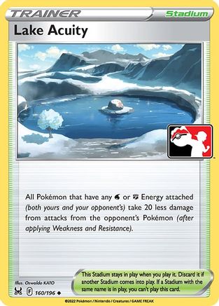 [PKM] Lake Acuity (160) [Prize Pack Series Cards]