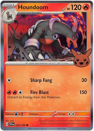 [PKM] Houndoom (034/198) [Trick or Trade 2023]