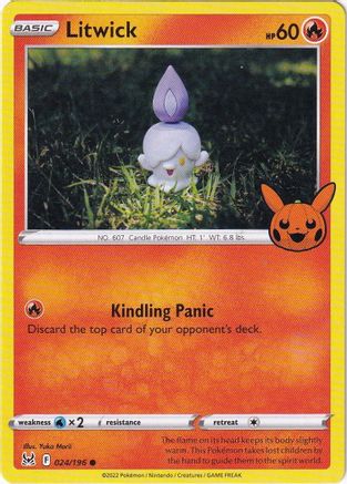 [PKM] Litwick (024/196) [Trick or Trade 2023]