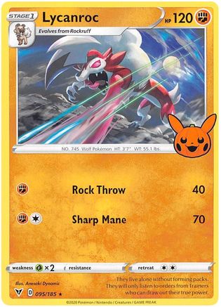 [PKM] Lycanroc (095/185) [Trick or Trade 2023]