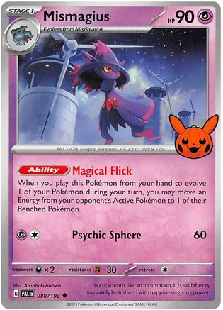 [PKM-R] Mismagius (088/193) [Trick or Trade 2023]