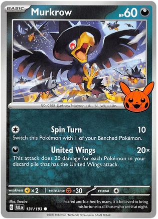 [PKM-R] Murkrow (131/193) [Trick or Trade 2023]