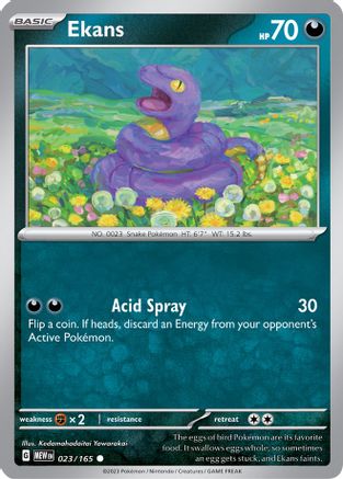 [PKM] Ekans (023/165) [Scarlet & Violet: 151]