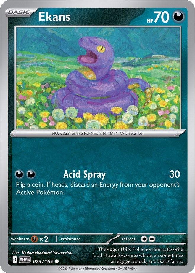 [PKM-C] Ekans (023/165) [Scarlet & Violet: 151]