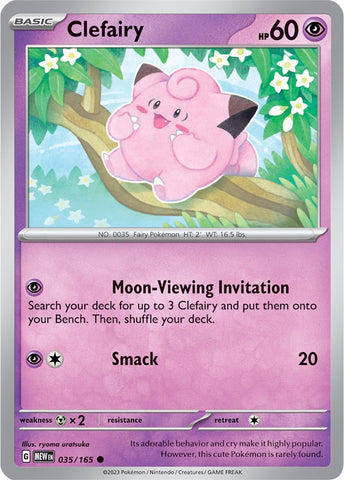 [PKM-C] Clefairy (035/165) [Scarlet & Violet: 151]