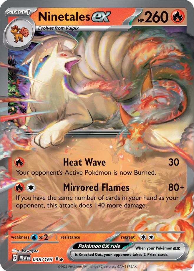 [PKM-R] Ninetales ex (038/165) [Scarlet & Violet: 151]