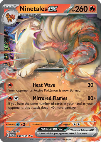 [PKM-R] Ninetales ex (038/165) [Scarlet & Violet: 151]