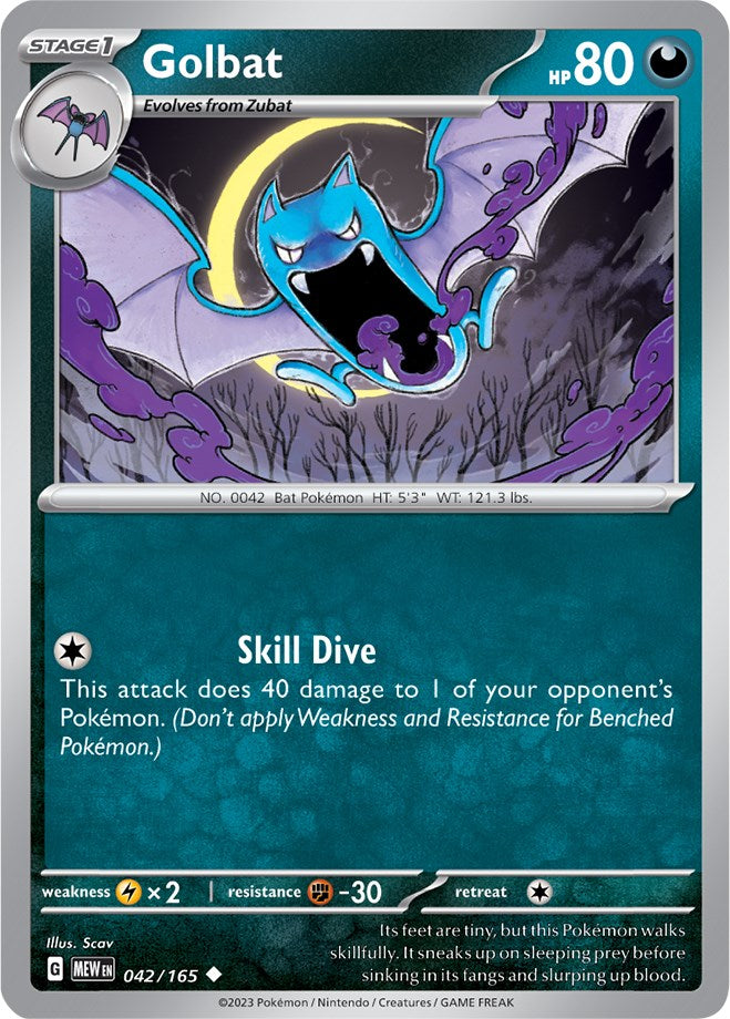 [PKM-C] Golbat (042/165) [Scarlet & Violet: 151]