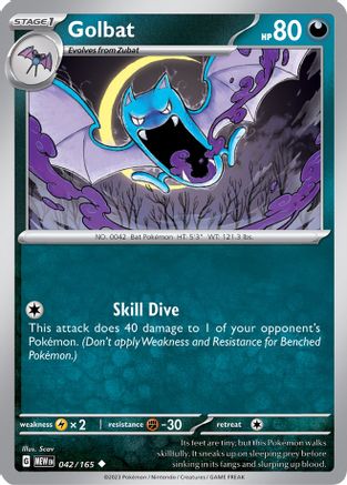 [PKM] Golbat (042/165) [Scarlet & Violet: 151]