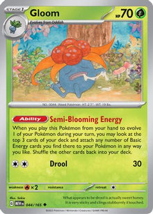 [PKM] Gloom (044/165) [Scarlet & Violet: 151]
