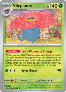 [PKM] Vileplume (045/165) [Scarlet & Violet: 151]