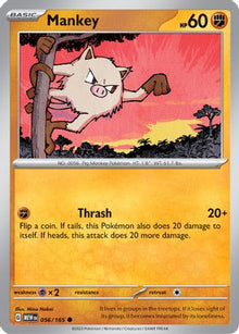 [PKM] Mankey (056/165) [Scarlet & Violet: 151]