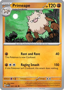 [PKM] Primeape (057/165) [Scarlet & Violet: 151]