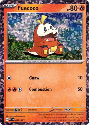 [PKM] Fuecoco (002/015) [McDonald's Promos: 2023 Collection]